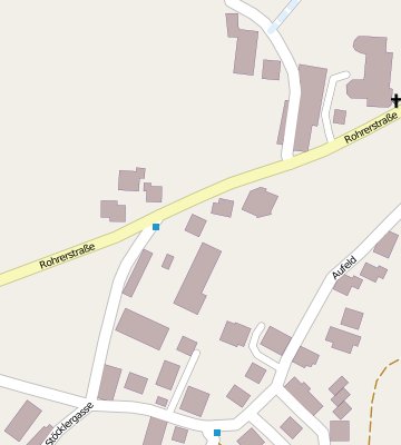 Foto: Anfahrtsplan zur Straßenmeisterei Zell am Ziller