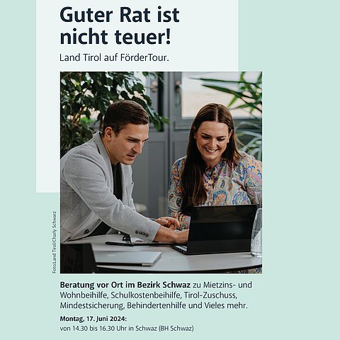 Plakat zur FörderTour