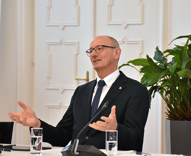 Bild von LH Mattle während dem Treffen