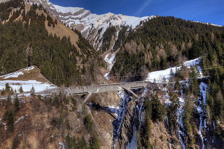 © Land Tirol L 266 Bschlaber Straße - Rohrbrücke Großer Göben