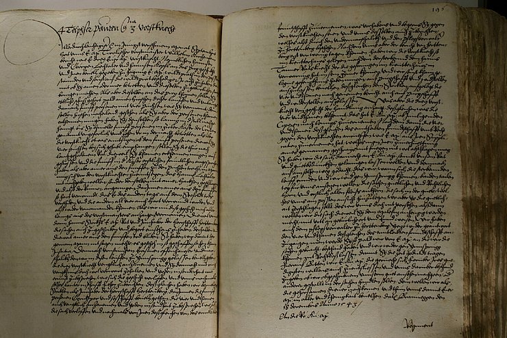 © Tiroler Landesarchiv Auszug betreffend Wilderei im Jahre 1543