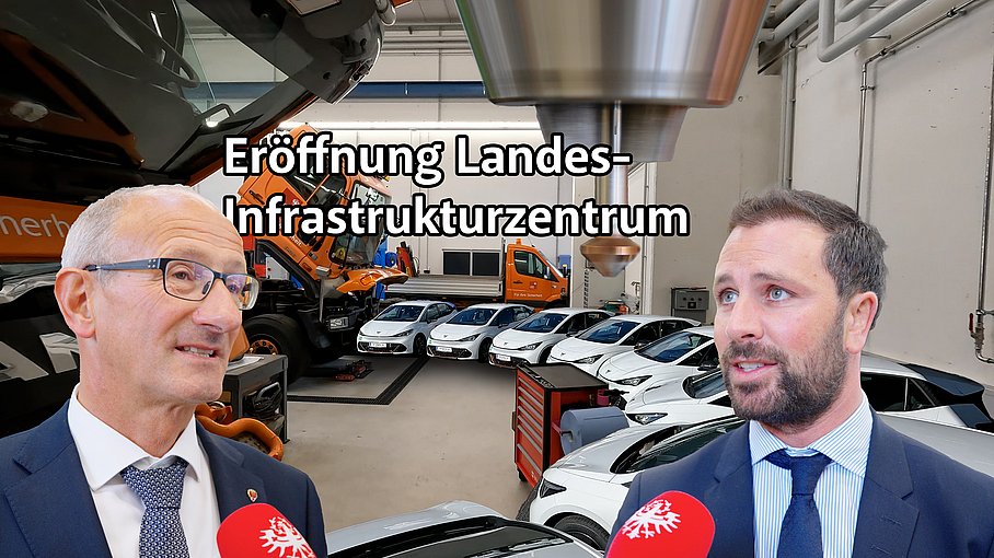 © Land Tirol / Christanell Eröffnung des Landes-Infrastrukturzentrums in Innsbruck