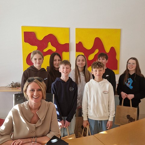 Besuch der Mittelschule Ehrwald