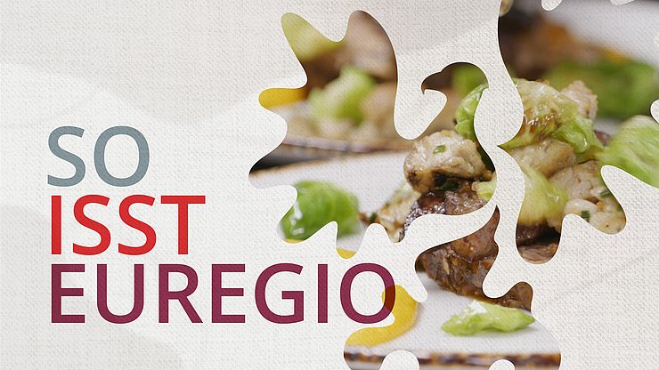 Logo: Schriftzug mit Gericht