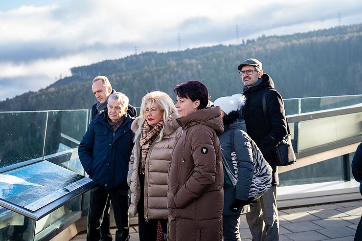 Präsidiales Treffen am Bergisel in Innsbruck am 16.01.2023