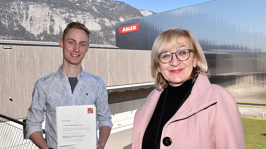 Johannes Mann - "Lehrling des Monats März 2022"