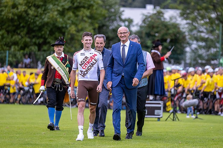 AUT, Land Tirol, Empfang Felix Gall