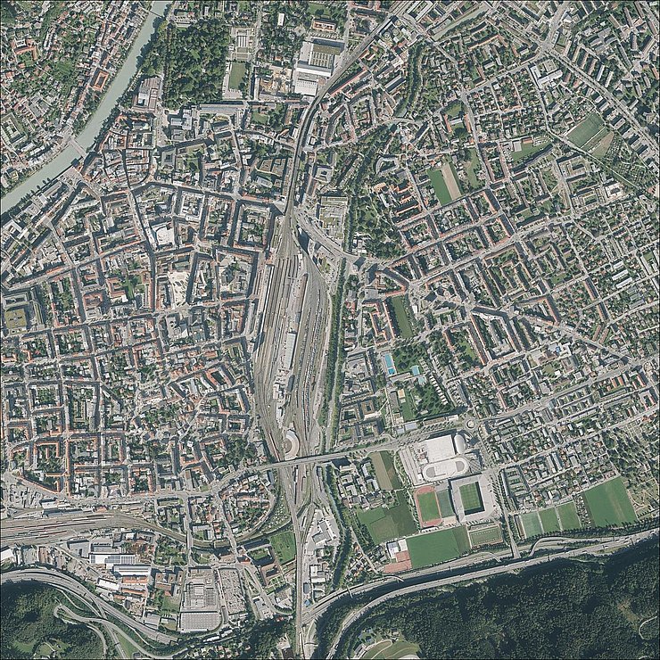 Orthofoto 2022 Innsbruck