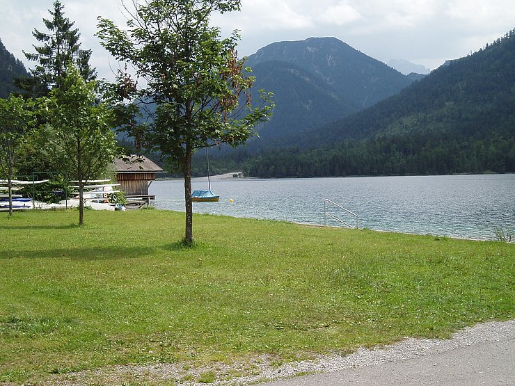 Badegewässer Plansee, Campingplatz