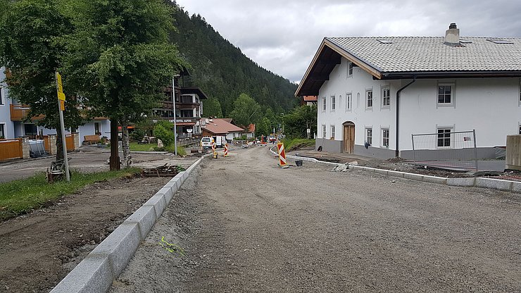 Verlegung Randsteine