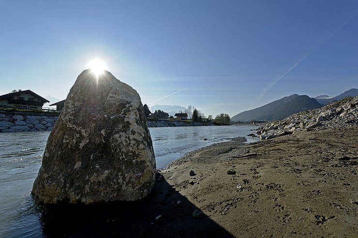 Grossache unterhalb der Hüttwirtsbrücke 21.11.2013