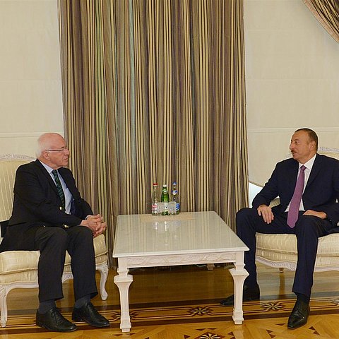 LTP van Staa und Ilham Aliyev