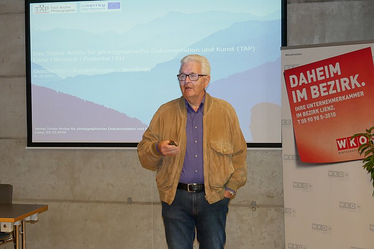 Von TAP-Obmann Richard Piock gab es eine historische Verortung.