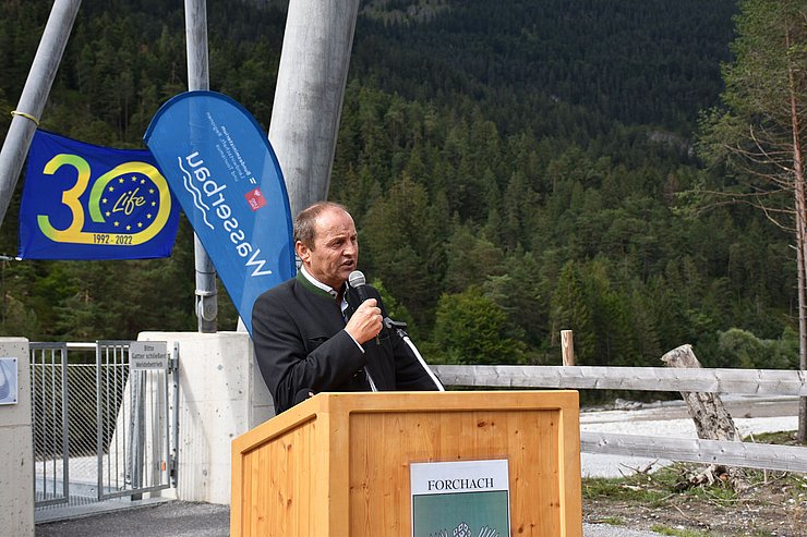 © Land Tirol/Pölzl LHStv Geisler bei Ansprache