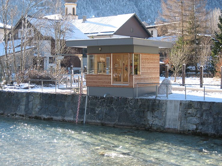 © Land Tirol/SG Hydrographie und Hydrologie Pegel Scharnitz-Weidach Isar