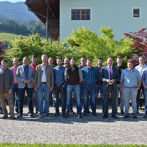 Gruppenfoto Waldaufseher