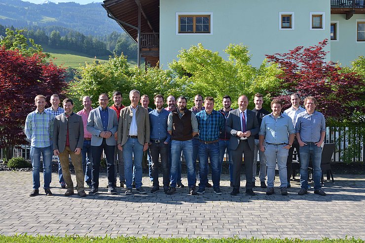 Gruppenfoto Waldaufseher