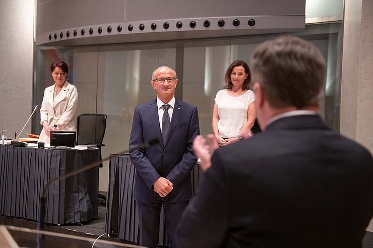 Neo-Landesrat Anton Mattle übernimmt u.a. die Wirtschaftsagenden.
