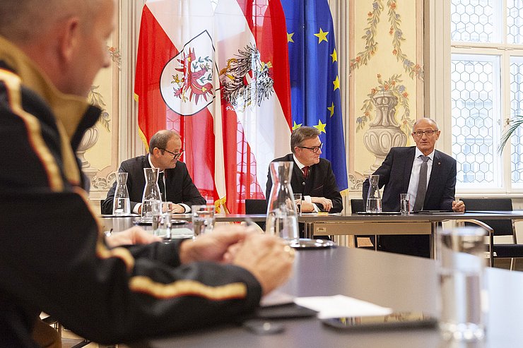 LR Mattle beim Reden.