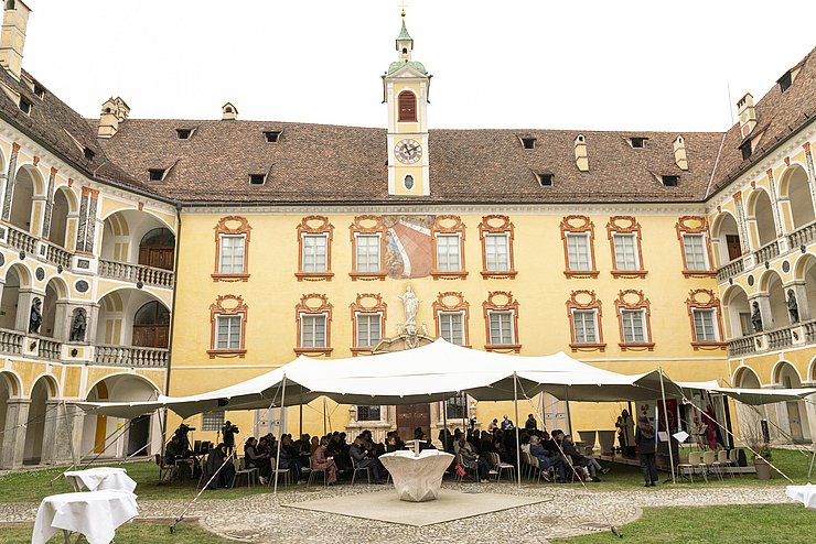Aufnahme der Hofburg Brixen.