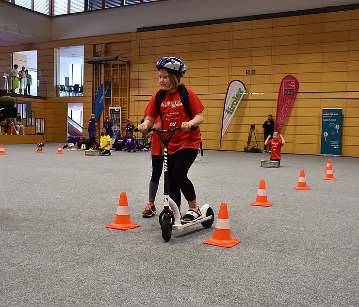 Mit vollem Einsatz dabei