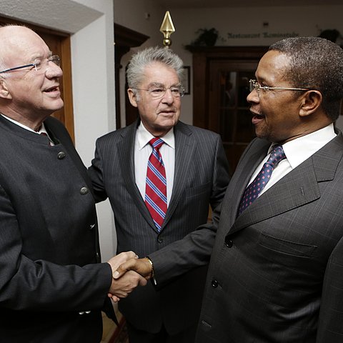 LTP van Staa, Bundespräsident Fischer, Präsident Kikwete