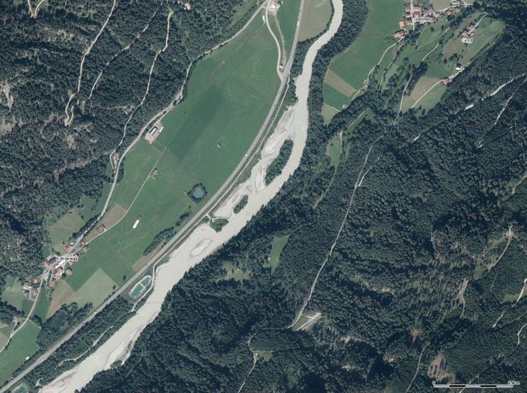 © Land Tirol/Geoinformation Serfaus Ansicht nach der Reviataliserung