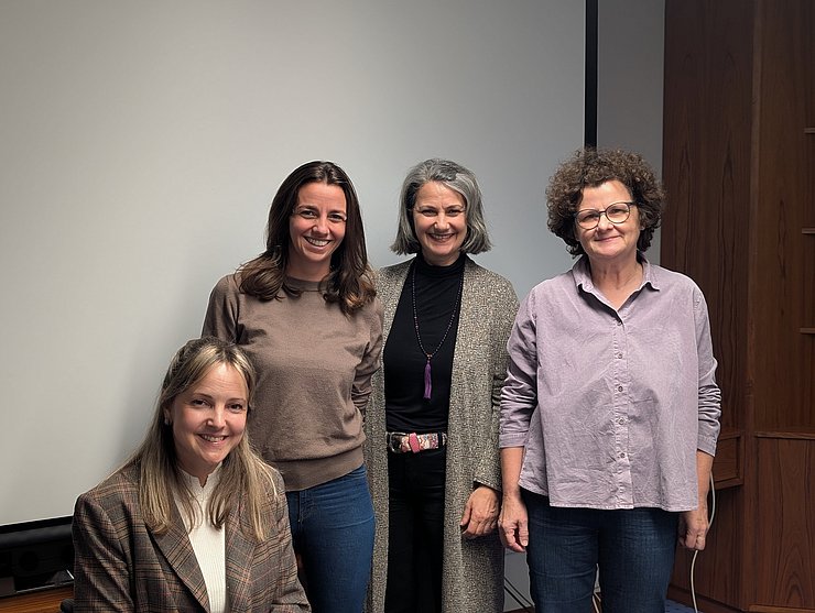 Gruppenbild mit 4 Personen