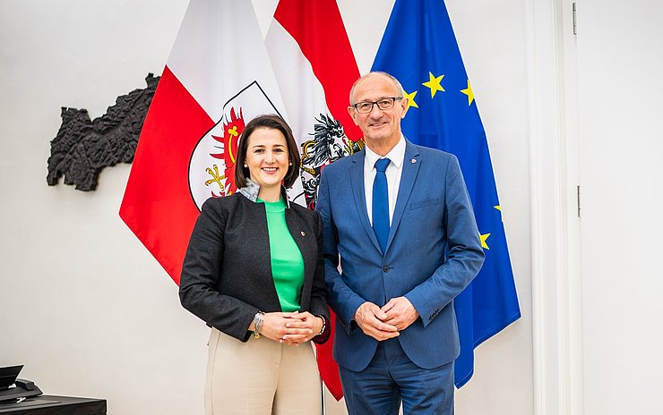 © Land Tirol LH Mattle und LRin Mair