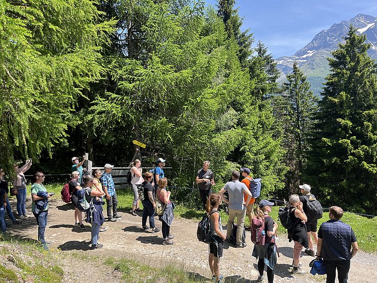Die TeilnehmerInnen aus ganz Österreich nahmen an Exkursionen im Rahmen der Veranstaltung teil. 