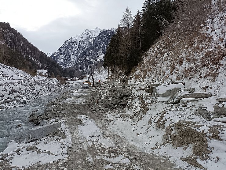 © Land Tirol Isel ohne TAL, Instandhaltung in Prägraten