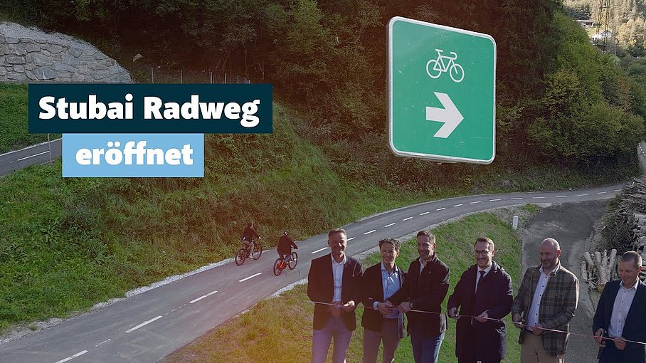 Stubai Radweg: Meilenstein für nachhaltige Mobilität