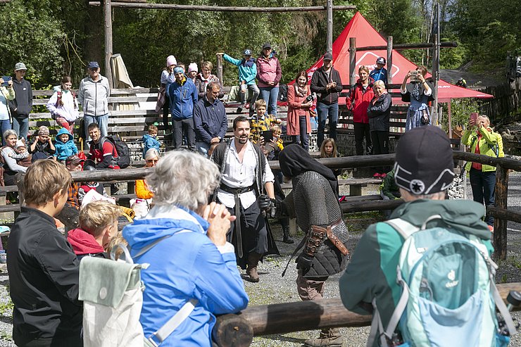 Schaukampf der Ritter