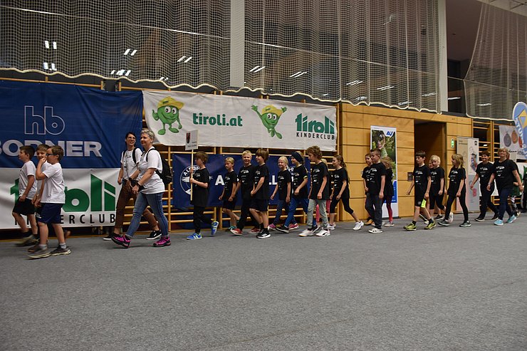 Einzug der Olympioniken