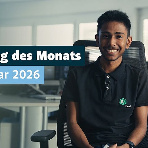Lehrling des Monats Januar 2026