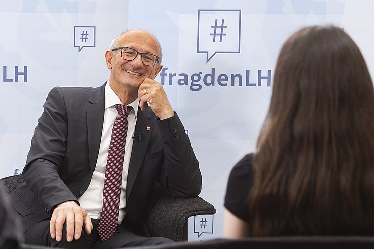 © Land Tirol/Die Fotografen Frag den LH im Landhaus