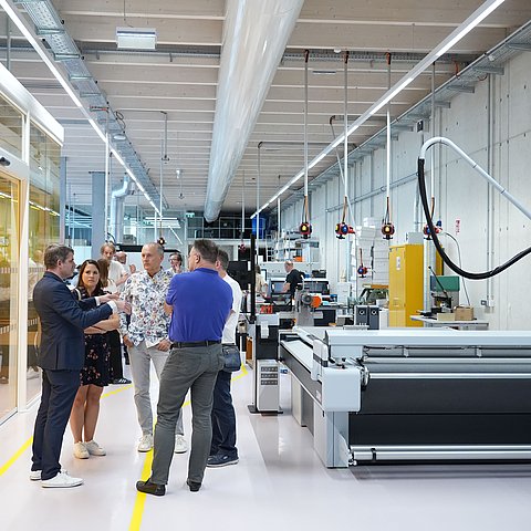 Besuch Landesdruckerei