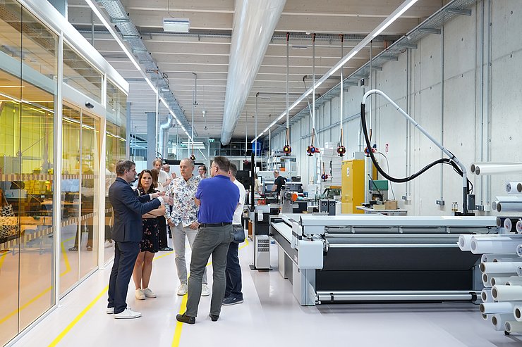 © Land Tirol/Reiter Besuch Landesdruckerei