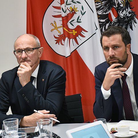 LH Mattle und LhStv Dornauer