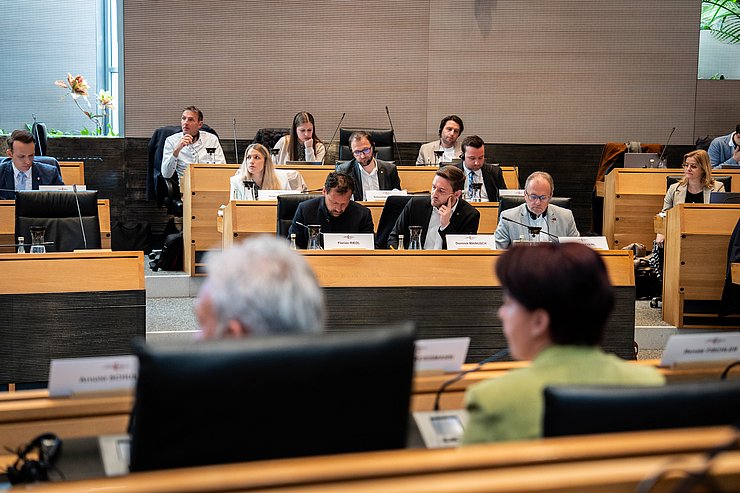 © Tiroler Landtag/Christanell Tirol war mit sieben Mitgliedern vertreten.