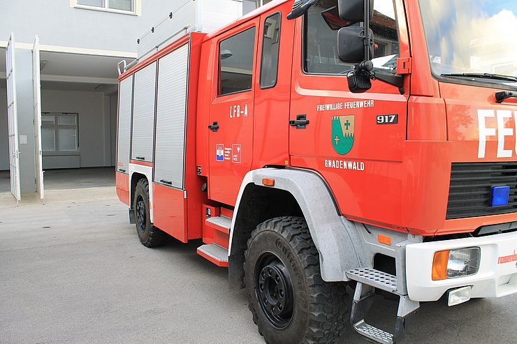 © Land Tirol Feuerwehrauto