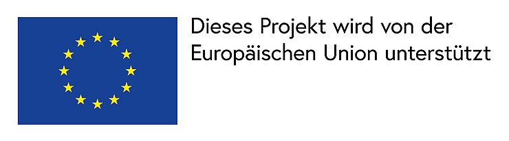 © EU Dieses Projekt wird von der europäischen Union unterstützt.