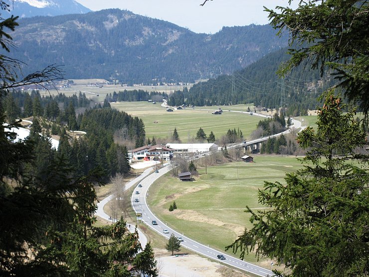 © Land Tirol/ Umfahrung Heiterwang - Luftbild