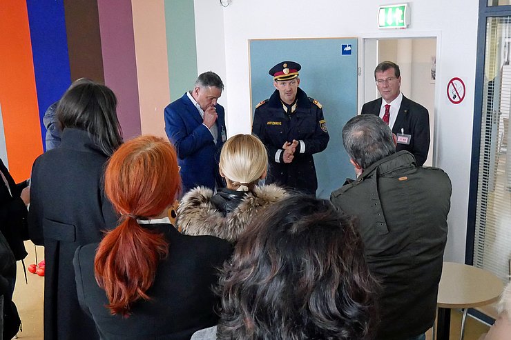 Die Abgeordneten folgten den Ausführungen mit großem Interesse.