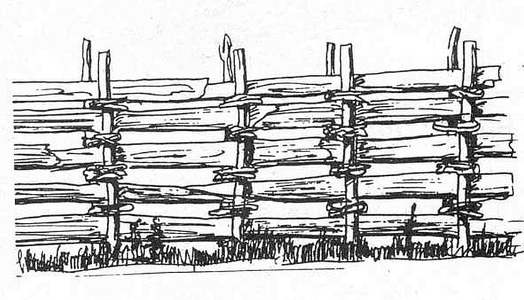 © Land Tirol Bänderzaun; Skizze