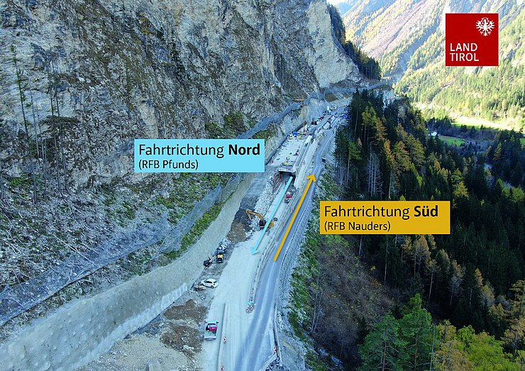 © Land Tirol Übersicht Verkehrsführung