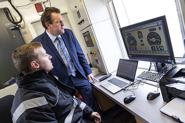 Zumtobel im Technikraum