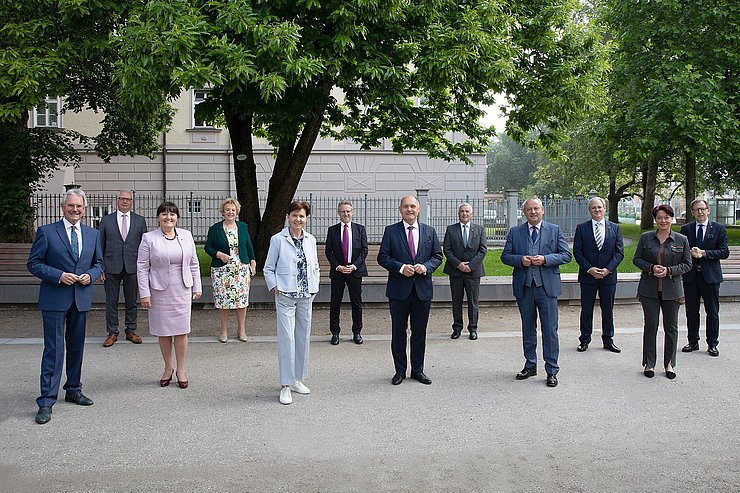 Gruppenfoto der PräsidentInnen