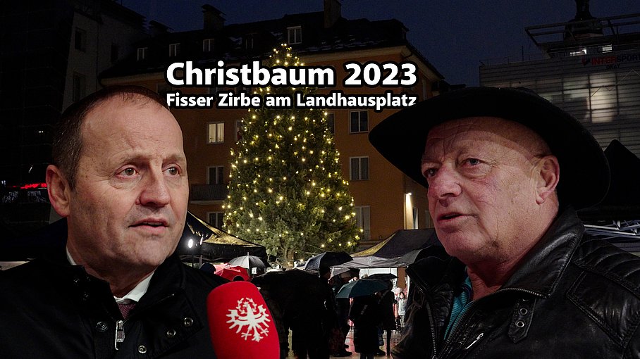 Christbaum Landhausplatz 2023