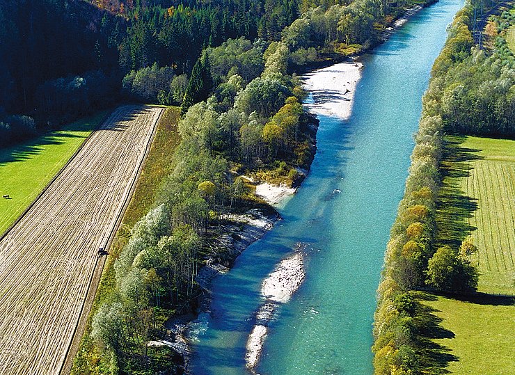 © Land Tirol/Revital Uferrenaturierung